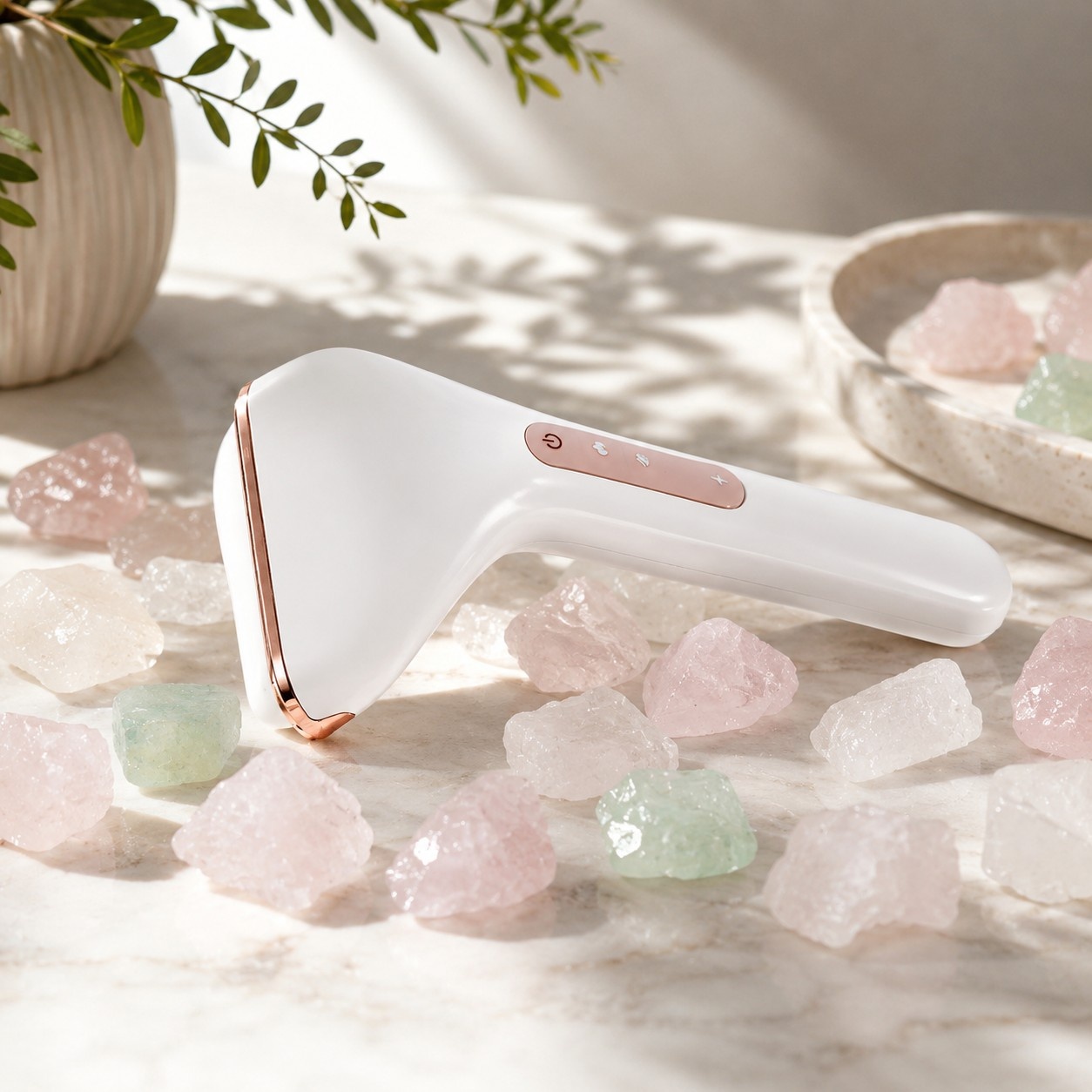 White Jade Electric Gua Sha Device